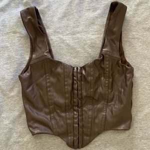 Princess Polly Brown Corset